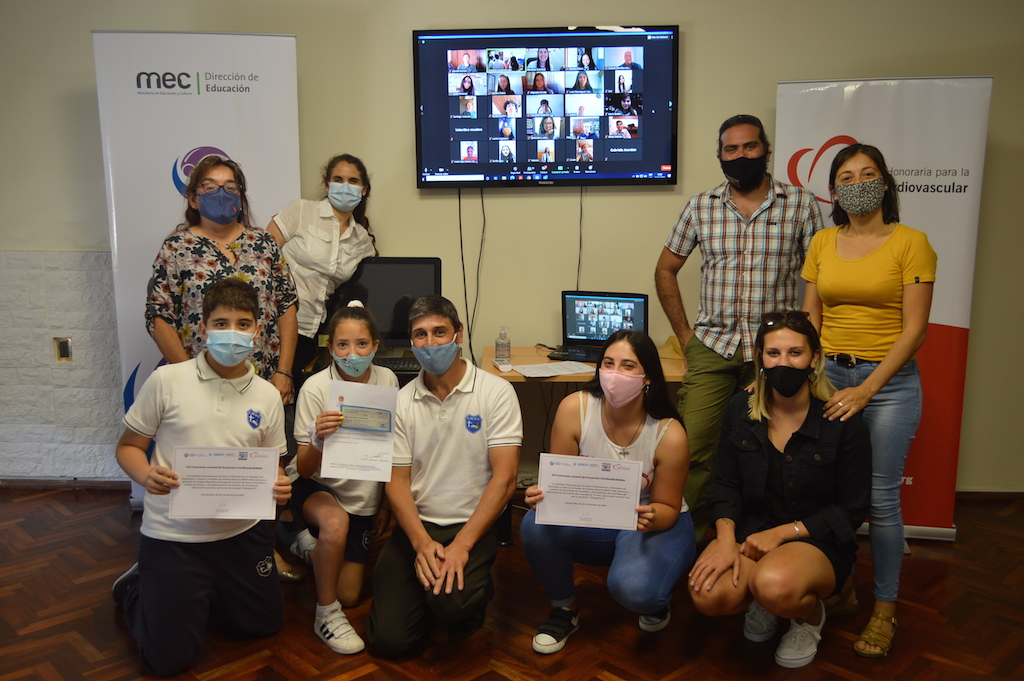 Entrega de premios a los ganadores del “XVI Concurso Juvenil de Proyectos Cardiosaludables”