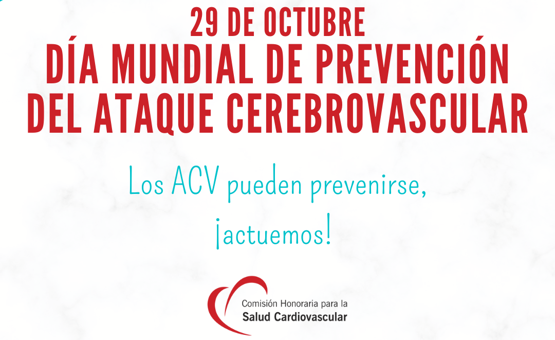 29 de octubre | Día Mundial de Prevención del Ataque Cerebrovascular (ACV)