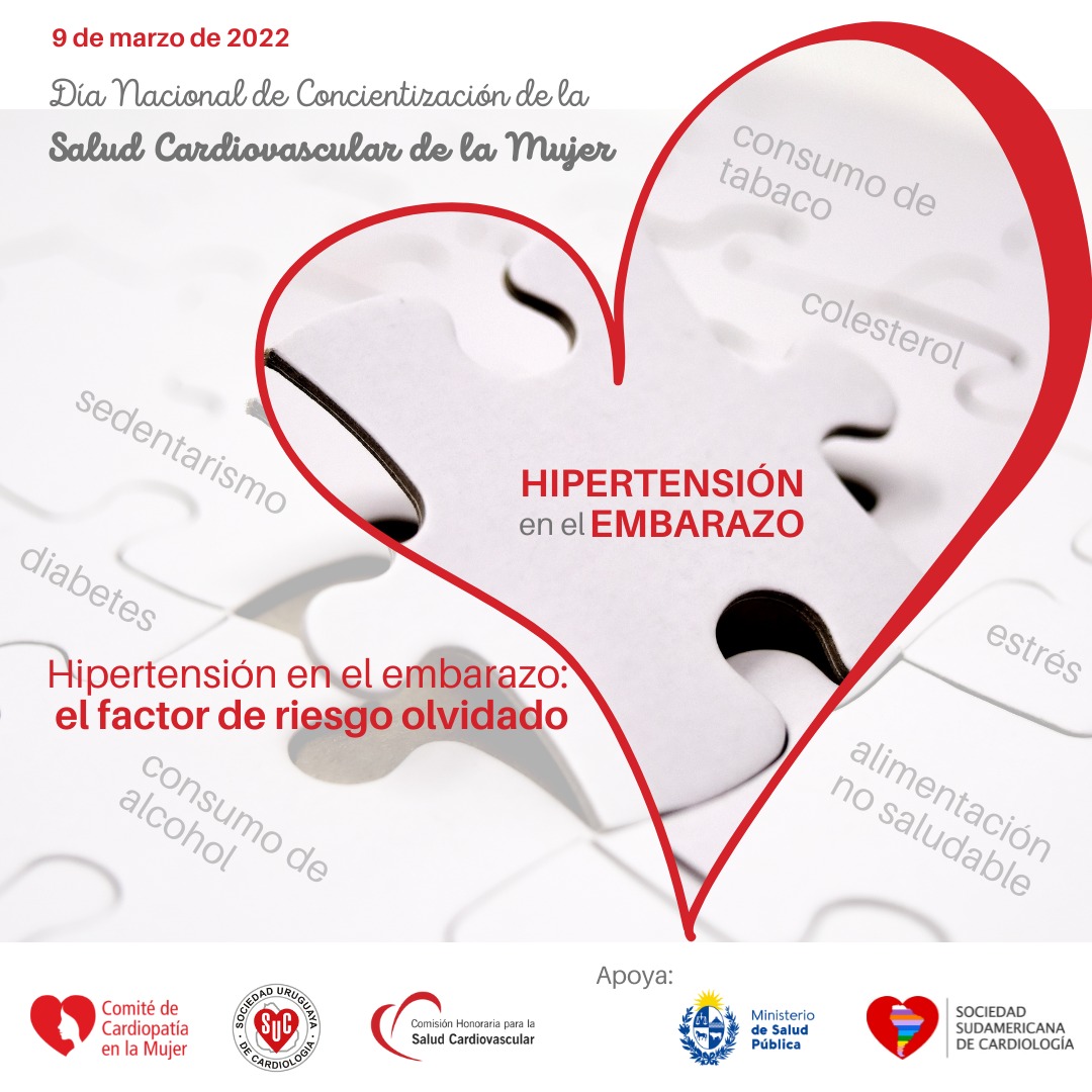 Día Nacional de Concientización de la Enfermedad  Cardiovascular en la Mujer, 9 de marzo de 2022.