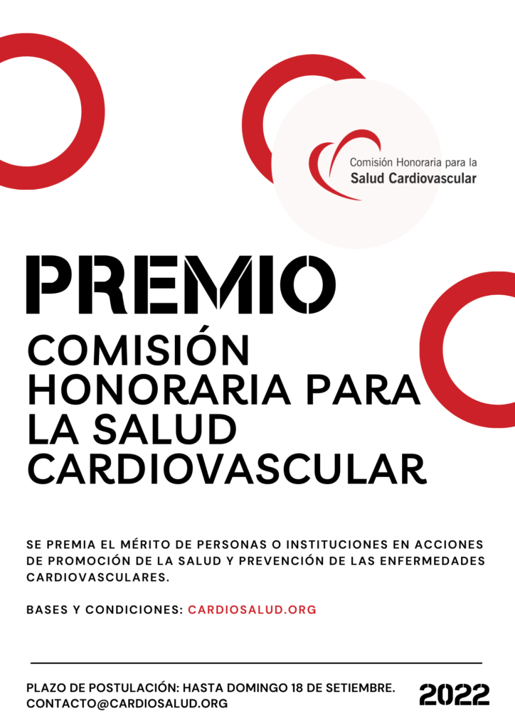 Convocatoria Al Premio Comisión Honoraria Para La Salud Cardiovascular 2022 Comisión 3358