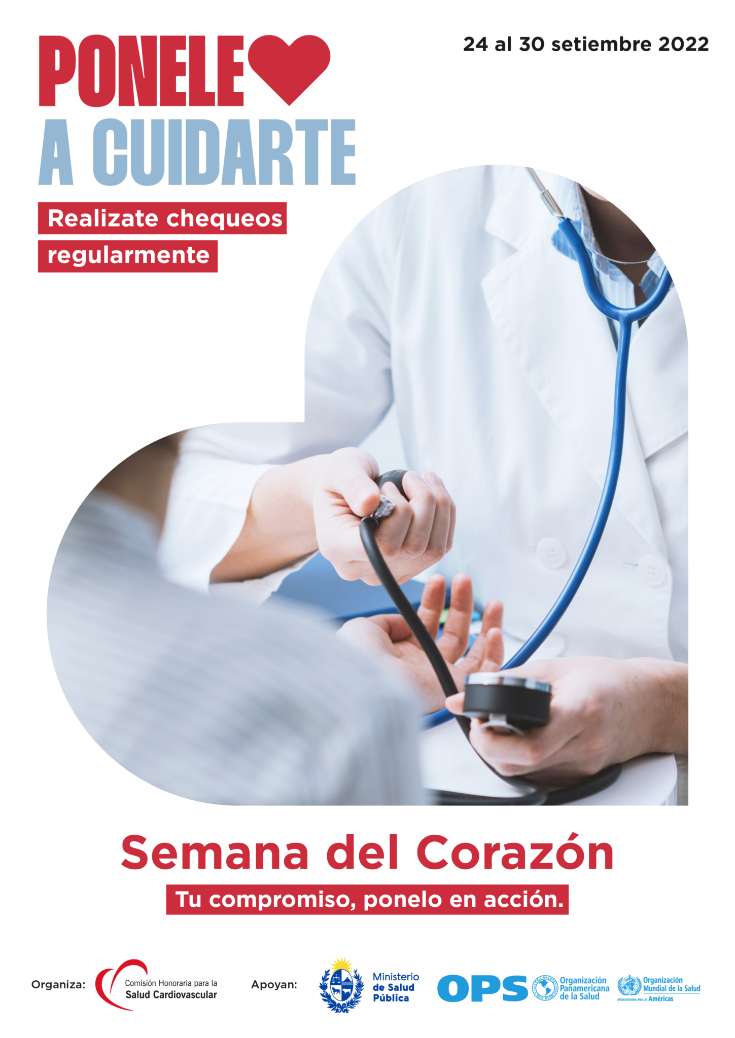 Semana Del Corazón Del 24 Al 30 De Setiembre De 2022 Comisión Honoraria Para La Salud