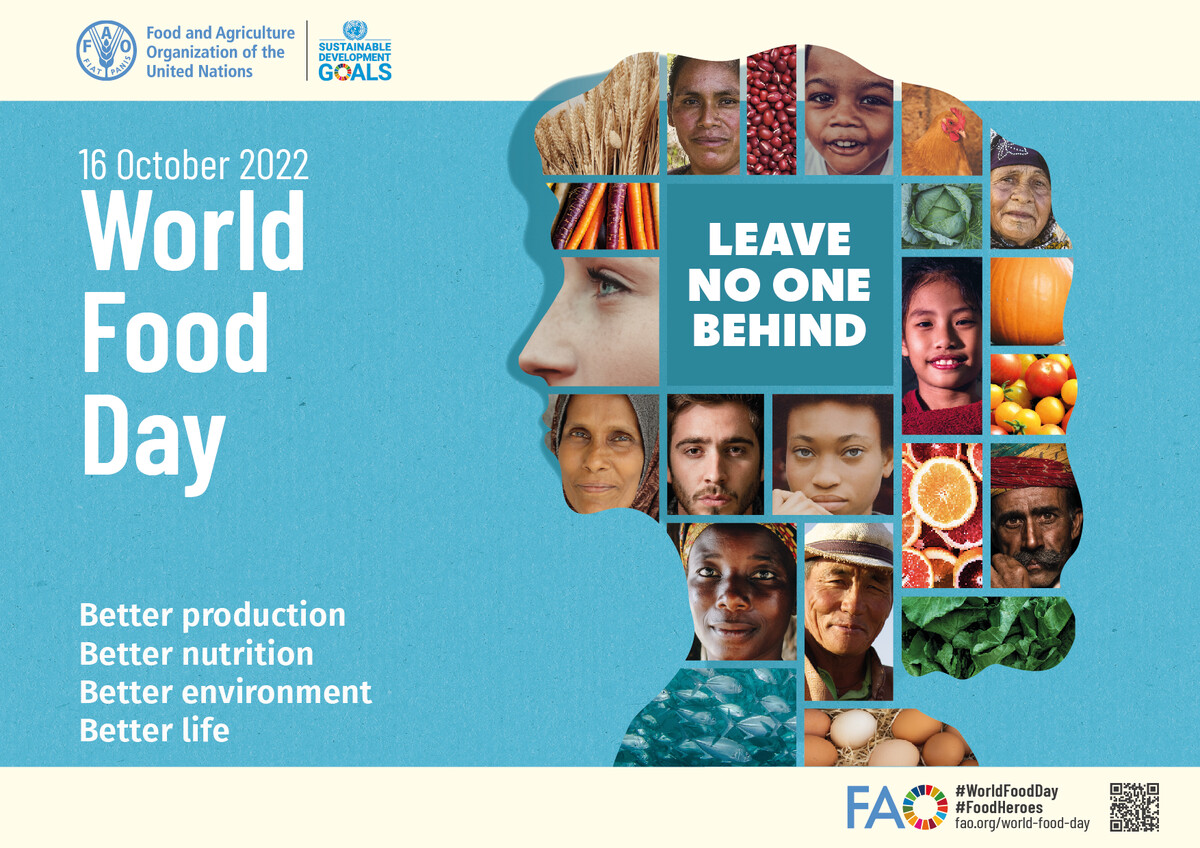 Día Mundial de la Alimentación, 16 de octubre de 2022.
