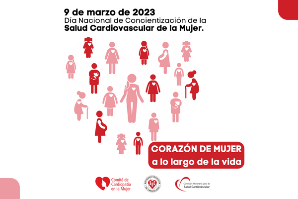 Día Nacional de Concientización de la Salud Cardiovascular de la Mujer, 9 de marzo de 2023.
