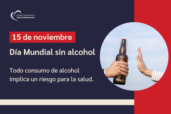 Dia Mundial sin alcohol, 15 de noviembre 2023.
