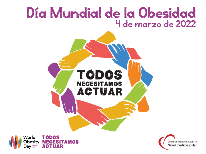 “Todos necesitamos actuar”. Día Mundial de la Obesidad, 4 de marzo de 2022