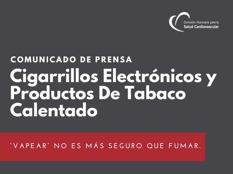 Cigarrillos electrónicos y productos de tabaco calentado