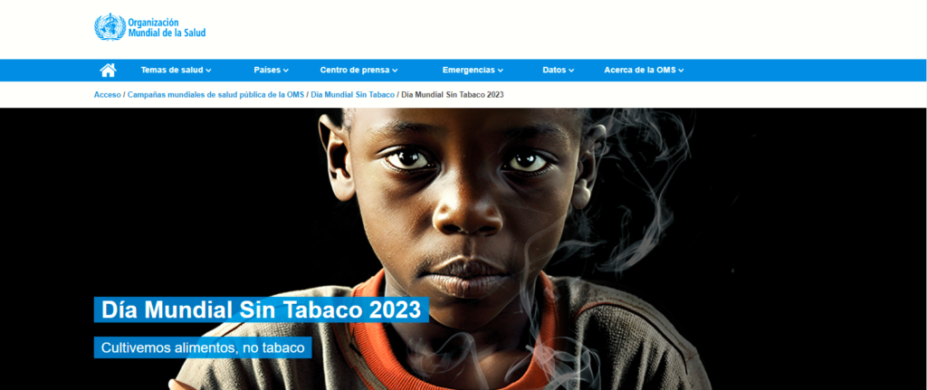 Dia Mundial Sin Tabaco, 31 de mayo 2023 – Comisión Honoraria para la ...