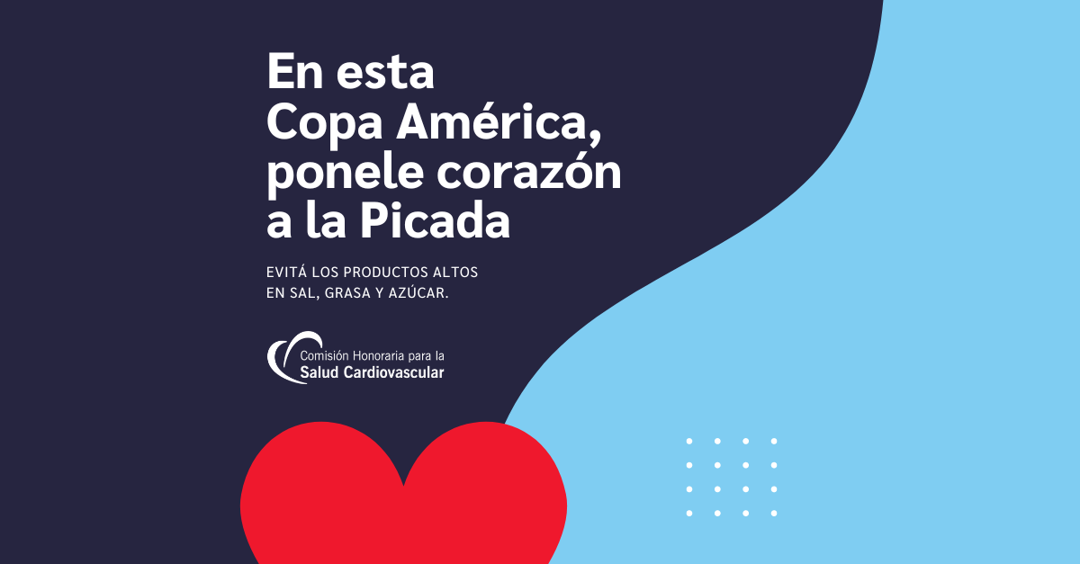 En esta Copa América, ponele corazón a la picada.