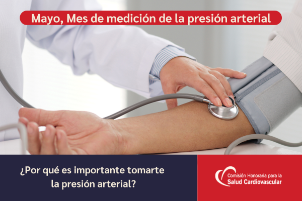 MMM24: un llamado a la prevención cardiovascular  Mayo Mes de Medición de la Presión Arterial