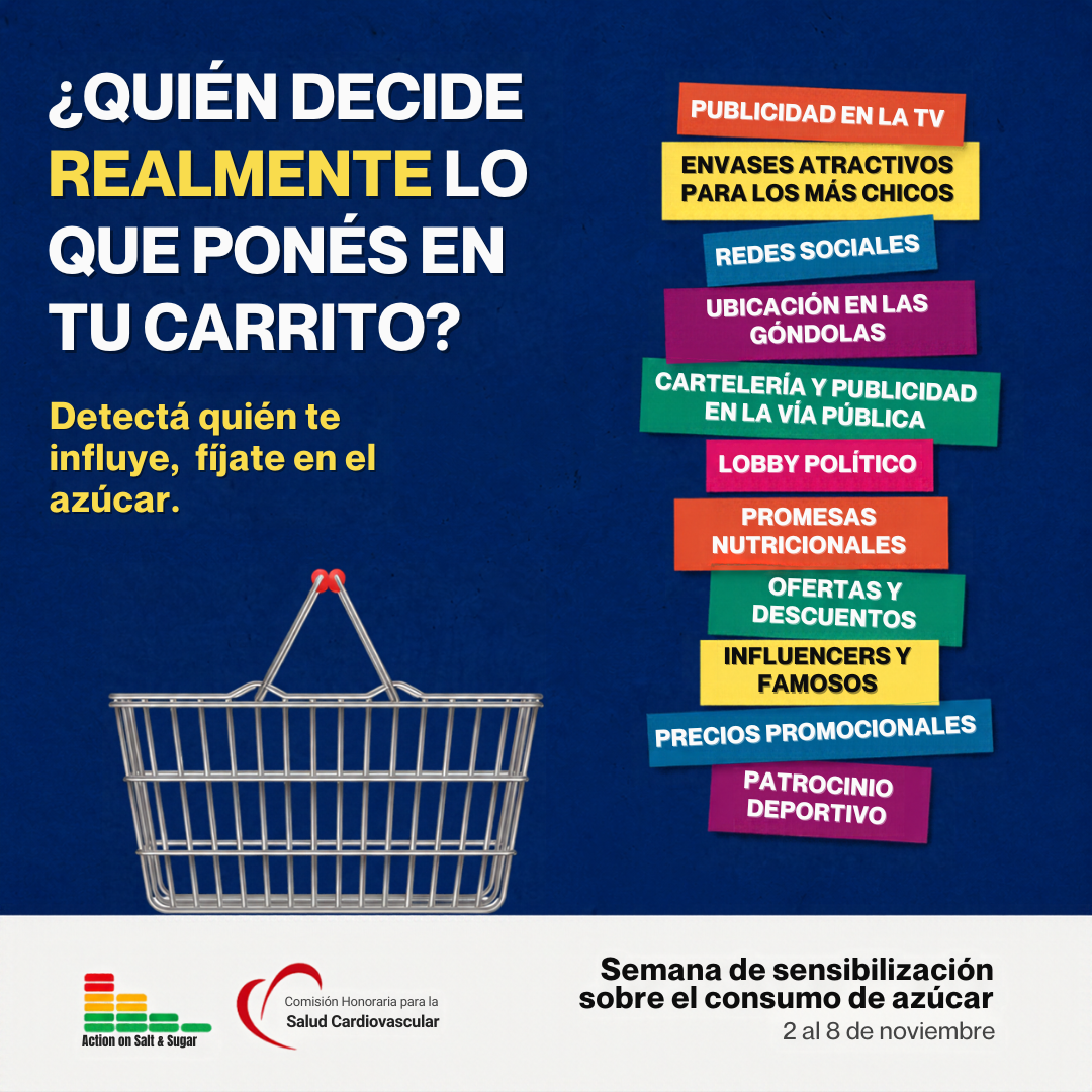Semana de sensibilización sobre el consumo de azúcar 2026: ¿quién decide realmente lo que pones en tu carrito?